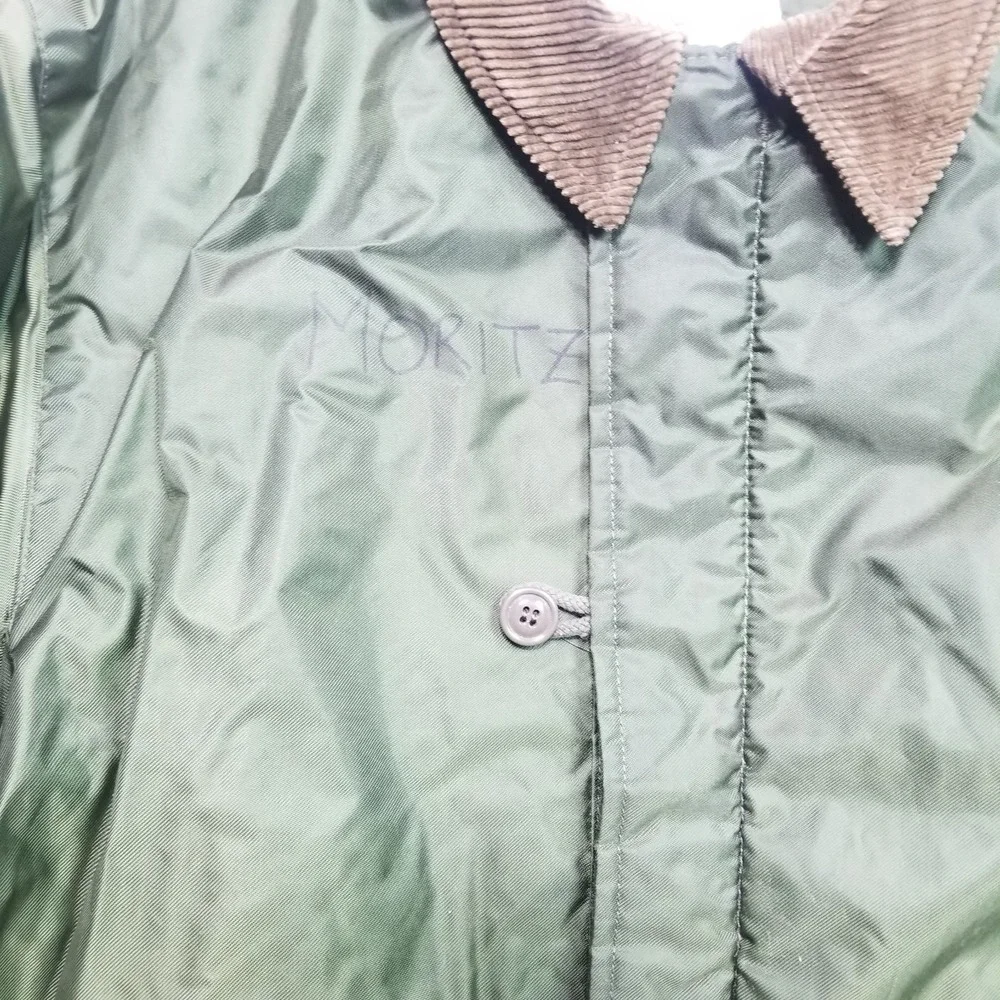 US Military Jacket Mens XL Green  Extreme Cold Weather Impermeable SEE DESCR